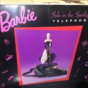 1995 Barbie “solo in the spotlight” Telephone